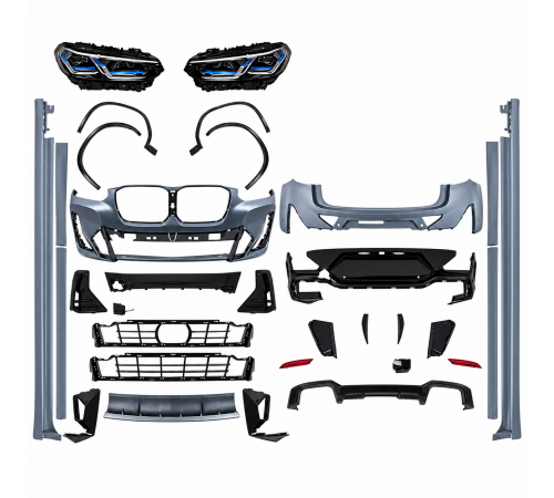 BMW X4 MSPORT G02 apdailos komplektas skirtas atnaujint į LCI BMW X4 G02 (2021+)